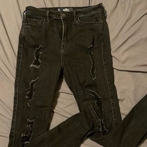 Hollister ultra high-rise super skinny jeans